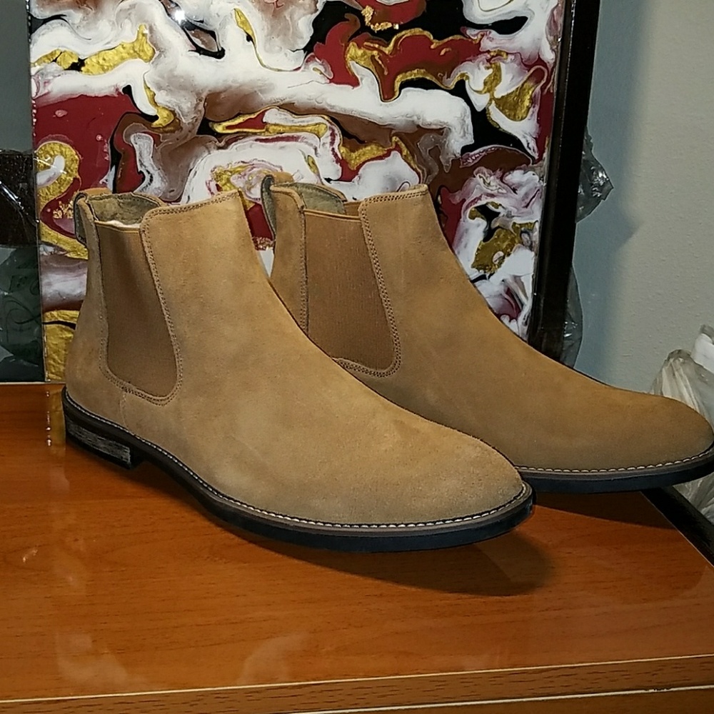 Mens Urban Suede Chelsea Ankle Boots